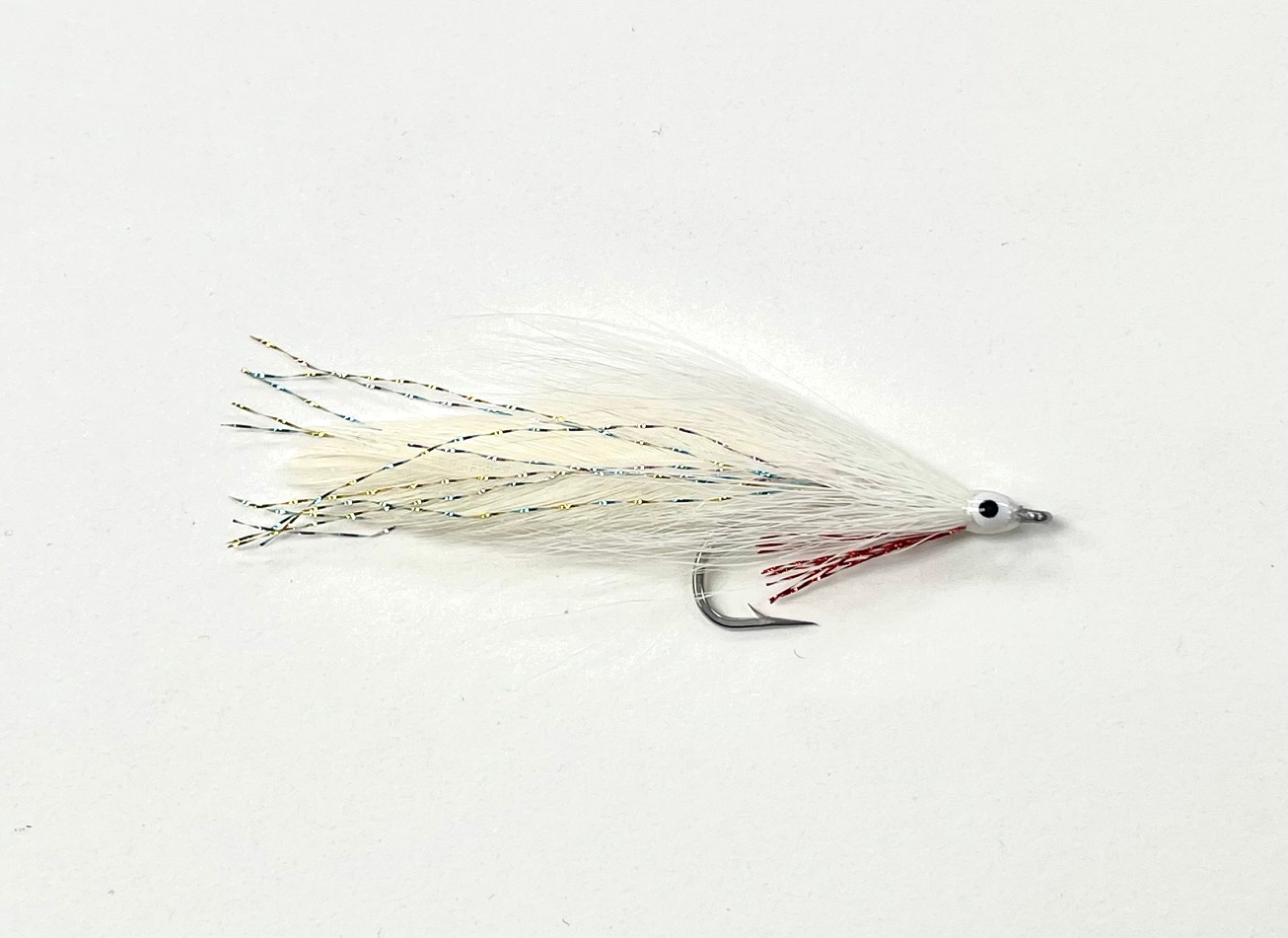 FAD Lefty Deceiver - White - Size 2/0